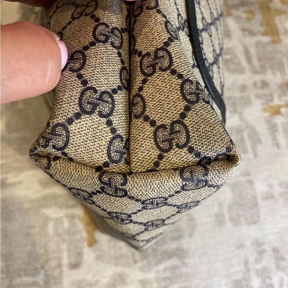 Gucci GG Sherry Line Tote bag in blue - Picture 5 of 9